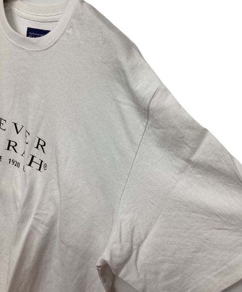 thisisneverthat（ディスイズネバーザット）thisisneverthat (ディスイズネバーザット) TNT FARAH CLASSIC LOGO TEE ホワイト サイズ:L 未使用品の古着・服飾アイテム