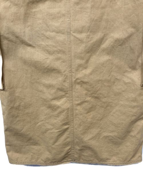 m's braque（エムズブラック）m's braque (エムズブラック) ライナー付ロングコート ベージュ サイズ:Sの古着・服飾アイテム