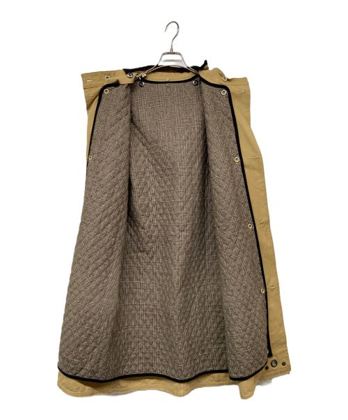m's braque（エムズブラック）m's braque (エムズブラック) ライナー付ロングコート ベージュ サイズ:Sの古着・服飾アイテム