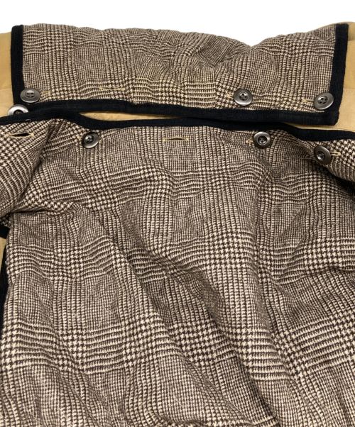 m's braque（エムズブラック）m's braque (エムズブラック) ライナー付ロングコート ベージュ サイズ:Sの古着・服飾アイテム