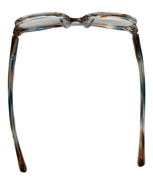 Alain Mikli（アランミクリ）Alain Mikli (アランミクリ) 眼鏡 ブルー×ブラウンの古着・服飾アイテム