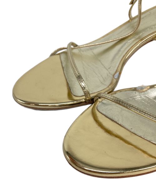 BRENTELLA（ブレンテッラ）BRENTELLA (ブレンテッラ) GOLD STRAP サンダル ゴールド サイズ:36の古着・服飾アイテム
