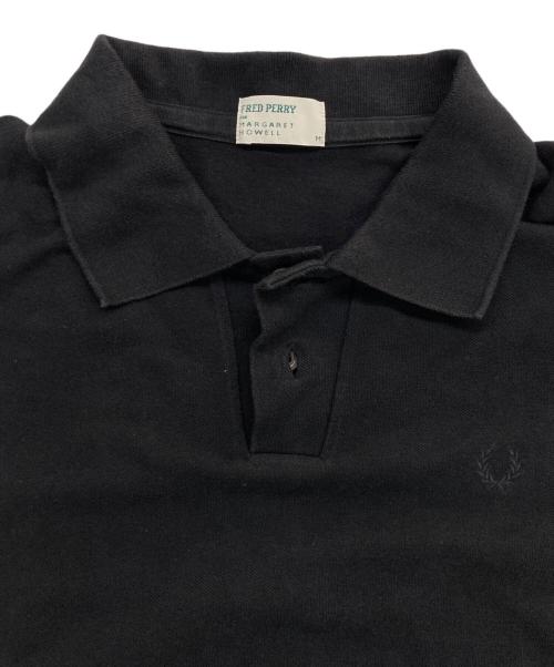 FRED PERRY（フレッドペリー）FRED PERRY (フレッドペリー) MARGARET HOWELL (マーガレットハウエル) ポロシャツ ブラック サイズ:Mの古着・服飾アイテム