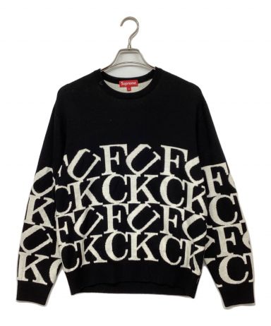 トップス Archive Supreme 20aw Fuck Sweater 中古・古着通販】SUPREME (シュプリーム) 20AW Fuck Sweater ブラック