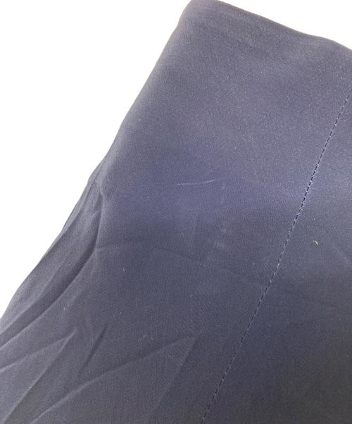 ROBE DE CHAMBRE COMME DES GARCONS（ローブドシャンブル コムデギャルソン）ROBE DE CHAMBRE COMME DES GARCONS (ローブドシャンブル コムデギャルソン) レーヨンロングスカート ネイビー サイズ:記載なしの古着・服飾アイテム