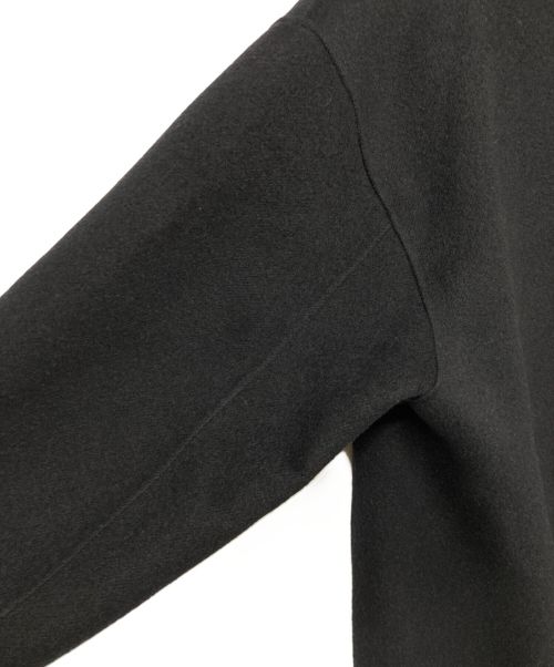 follow（フォロー）follow (フォロー) super130s wool-cashmere rever coat ブラック サイズ:FREEの古着・服飾アイテム