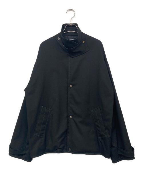 LiNoH（リノー）LiNoH (リノー) STITCHING COACH BLOUSON/スウィッチングショートブルゾン ブラック サイズ:2の古着・服飾アイテム