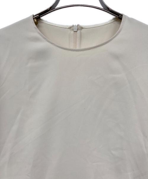 MM6 Maison Margiela（エムエムシックスメゾンマルジェラ）MM6 Maison Margiela (エムエムシックス メゾンマルジェラ) 半袖ブラウス ベージュ サイズ:40の古着・服飾アイテム