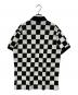 FRED PERRY (フレッドペリー) ポロシャツ ホワイト×ブラック サイズ:L 未使用品：5000円