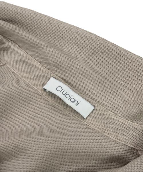 Cruciani（クルチアーニ）Cruciani (クルチアーニ) ポロシャツ ベージュ サイズ:52の古着・服飾アイテム