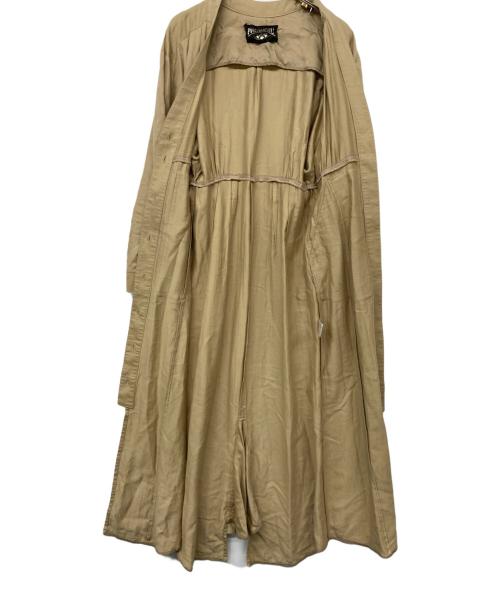 PHOTOCOPIEU（フォトコピュー）PHOTOCOPIEU (フォトコピュー) V-NECK WORK DRESS ベージュ サイズ:36の古着・服飾アイテム