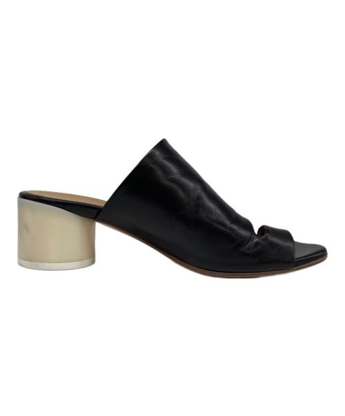 MM6 Maison Margiela（エムエムシックスメゾンマルジェラ）MM6 Maison Margiela (エムエムシックスメゾンマルジェラ) トングサンダル ブラック サイズ:38の古着・服飾アイテム