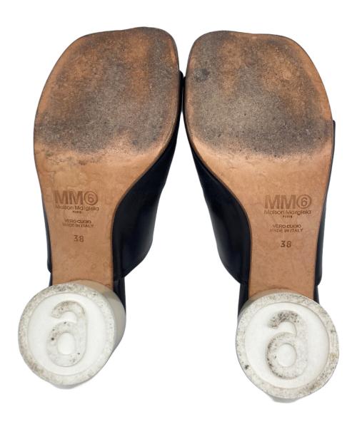 MM6 Maison Margiela（エムエムシックスメゾンマルジェラ）MM6 Maison Margiela (エムエムシックスメゾンマルジェラ) トングサンダル ブラック サイズ:38の古着・服飾アイテム