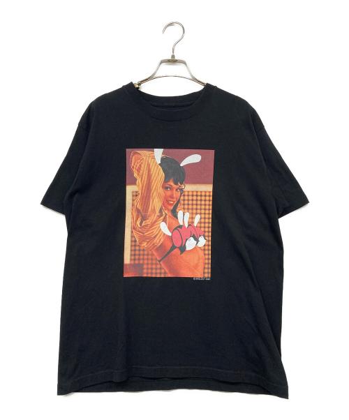 SKOLOCT（スコロクト）SKOLOCT (スコロクト) MINEDENIM (マインデニム) Exhibition Limited Tシャツ/プリントTシャツ ブラック サイズ:Mの古着・服飾アイテム