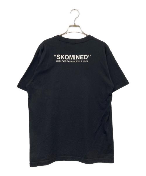 SKOLOCT（スコロクト）SKOLOCT (スコロクト) MINEDENIM (マインデニム) Exhibition Limited Tシャツ/プリントTシャツ ブラック サイズ:Mの古着・服飾アイテム