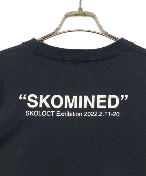 SKOLOCT（スコロクト）SKOLOCT (スコロクト) MINEDENIM (マインデニム) Exhibition Limited Tシャツ/プリントTシャツ ブラック サイズ:Mの古着・服飾アイテム