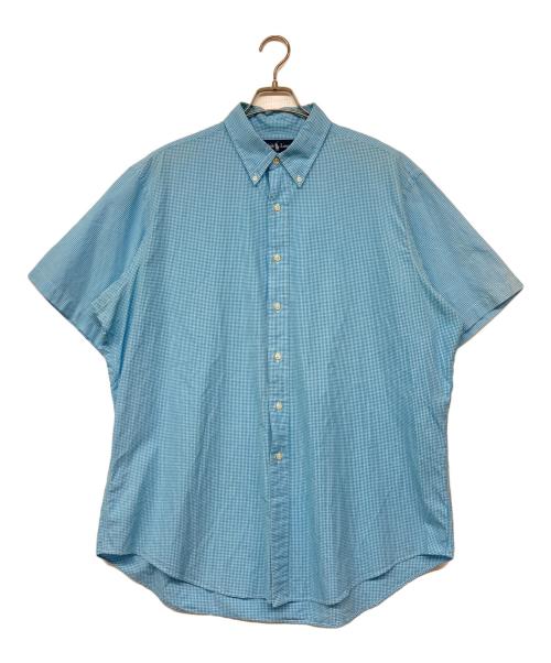 RALPH LAUREN（ラルフローレン）RALPH LAUREN (ラルフローレン) 半袖シャツ ライトブルー サイズ:XLの古着・服飾アイテム