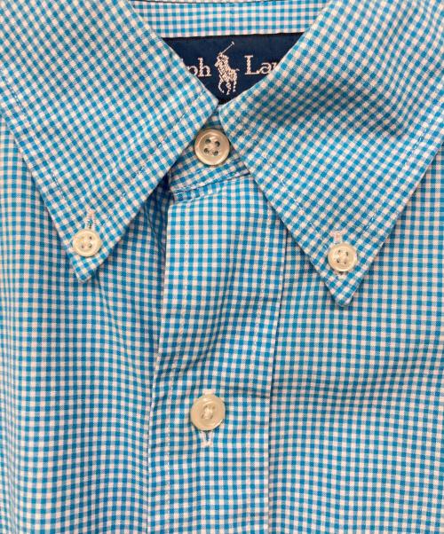 RALPH LAUREN（ラルフローレン）RALPH LAUREN (ラルフローレン) 半袖シャツ ライトブルー サイズ:XLの古着・服飾アイテム