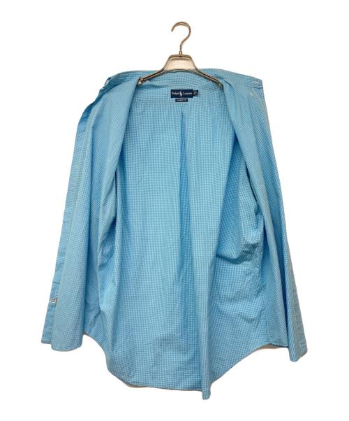 RALPH LAUREN（ラルフローレン）RALPH LAUREN (ラルフローレン) 半袖シャツ ライトブルー サイズ:XLの古着・服飾アイテム