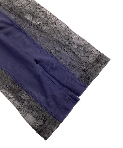 PUBLIC TOKYO（パブリックトウキョウ）PUBLIC TOKYO (パブリックトウキョウ) レースボディスーツ ネイビー サイズ:Ｆの古着・服飾アイテム