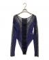 PUBLIC TOKYO (パブリックトウキョウ) レースボディスーツ ネイビー サイズ:Ｆ：5000円