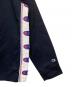 中古・古着 Champion REVERSE WEAVE (チャンピオン リバース ウィーブ) サイドラインロゴジャケット ネイビー サイズ:SMALL 未使用品：3000円