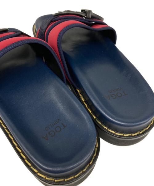 TOGA VIRILIS（トーガ ビリリース）TOGA VIRILIS (トーガ ビリリース) ベルトサンダル ネイビー サイズ:39の古着・服飾アイテム