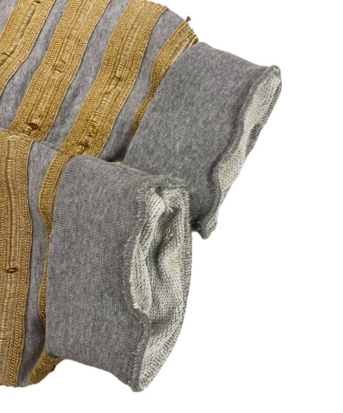 Palm Angels（パーム エンジェルス）Palm Angels (パーム エンジェルス) 刺繍スウェット グレー サイズ:XLの古着・服飾アイテム