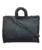 UGG×TELFARアグ×テルファー）の古着「LARGE SHOPPER」｜ブラック