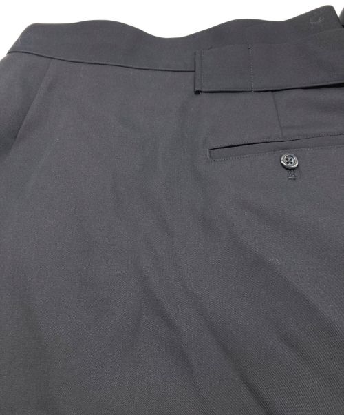 Ujoh（ウジョー）Ujoh (ウジョー) Slit Wrap SKT/スリットラップスカート ネイビー サイズ:2の古着・服飾アイテム