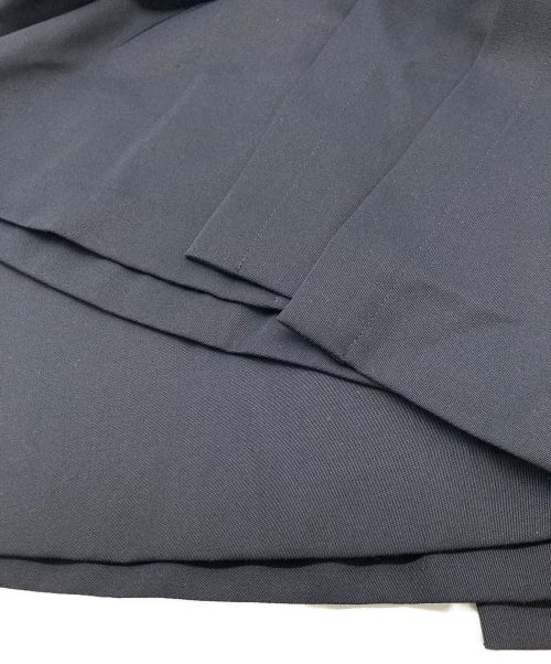 Ujoh（ウジョー）Ujoh (ウジョー) Slit Wrap SKT/スリットラップスカート ネイビー サイズ:2の古着・服飾アイテム