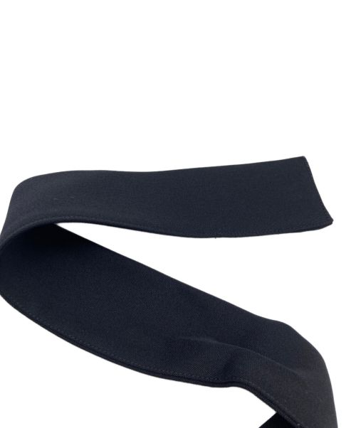 Ujoh（ウジョー）Ujoh (ウジョー) Slit Wrap SKT/スリットラップスカート ネイビー サイズ:2の古着・服飾アイテム