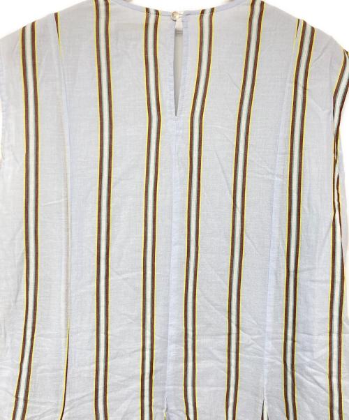 ne quittez pas（ヌキテパ）ne quittez pas (ヌキテパ) ノースリーブワンピース ブルー サイズ:Sの古着・服飾アイテム