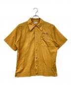 KING LOUIEキングルイ）の古着「ボーリングシャツ」｜イエロー