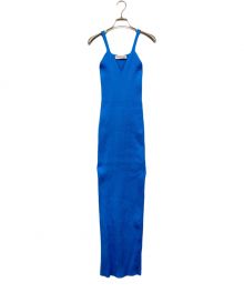 OUR LEGACY（アワーレガシー）の古着「KNITTED SINGLET DRESS/ニットシングレットワンピース」｜ブルー