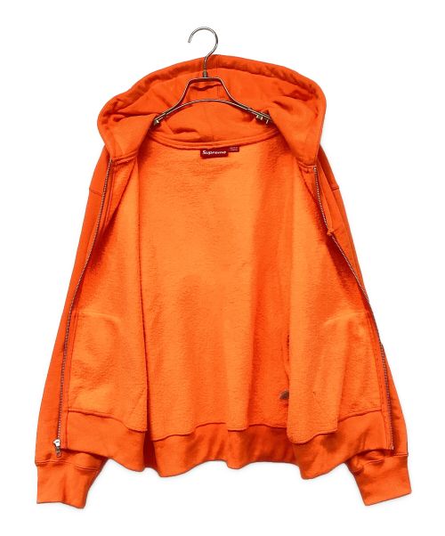 SUPREME（シュプリーム）SUPREME (シュプリーム) Spread Zip Up Hooded Sweatshirt オレンジ サイズ:Sの古着・服飾アイテム