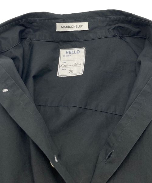 MADISON BLUE（マディソンブルー）MADISON BLUE (マディソンブルー) J.BRADLEY SHIRT/ショートスリーブ ブラック サイズ:00の古着・服飾アイテム