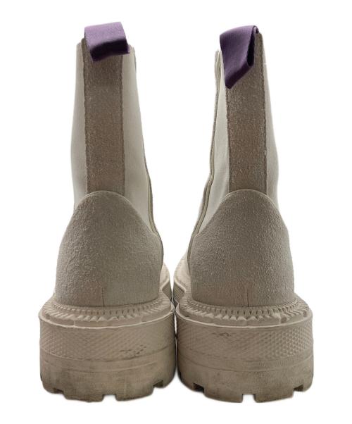Eytys（エイティーズ）Eytys (エイティーズ) スウェードサイドゴアブーツ アイボリー サイズ:25.8/EUR37の古着・服飾アイテム