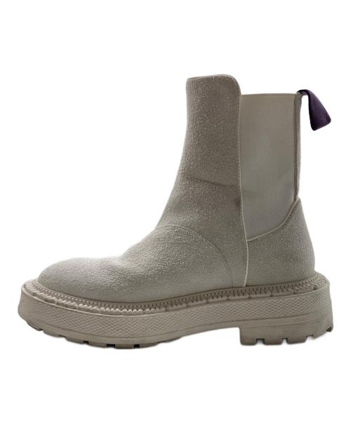 Eytys（エイティーズ）Eytys (エイティーズ) スウェードサイドゴアブーツ アイボリー サイズ:25.8/EUR37の古着・服飾アイテム