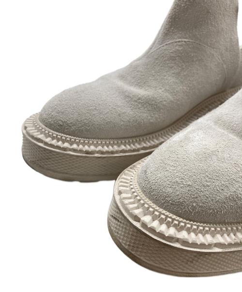 Eytys（エイティーズ）Eytys (エイティーズ) スウェードサイドゴアブーツ アイボリー サイズ:25.8/EUR37の古着・服飾アイテム