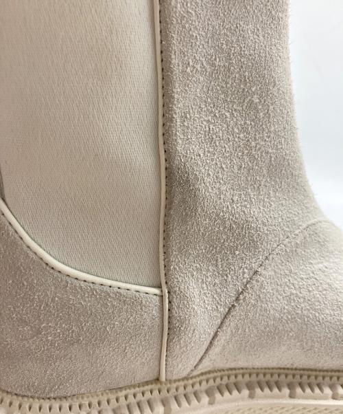 Eytys（エイティーズ）Eytys (エイティーズ) スウェードサイドゴアブーツ アイボリー サイズ:25.8/EUR37の古着・服飾アイテム