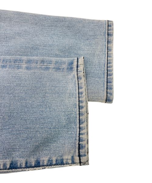 THE NORTHFACE PURPLELABEL（ザ・ノースフェイス パープルレーベル）THE NORTHFACE PURPLELABEL (ザ・ノースフェイス パープルレーベル) Webbing Belt Denim Pants/ウェービングベルトデニムパンツ インディゴ サイズ:30の古着・服飾アイテム