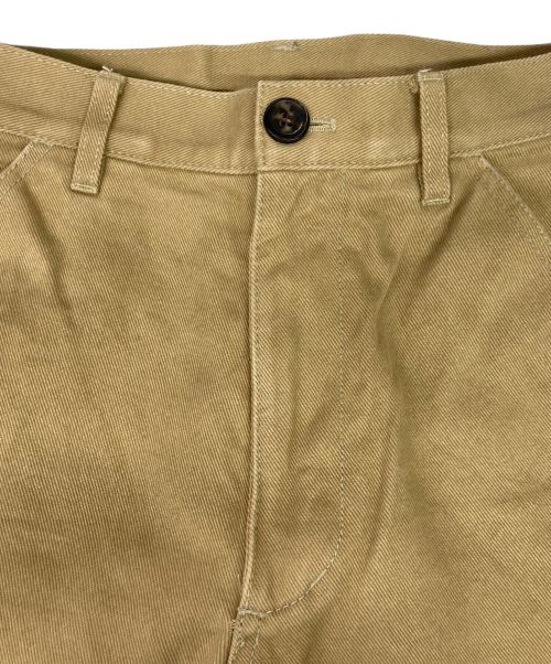 COMME des GARCONS SHIRT（コムデギャルソンシャツ）COMME des GARCONS SHIRT (コムデギャルソンシャツ) Cotton Twill Plain Pants ベージュ サイズ:XSの古着・服飾アイテム