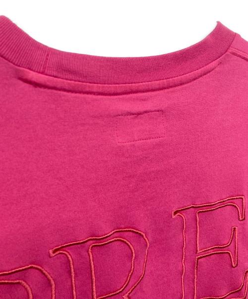 SUPREME（シュプリーム）SUPREME (シュプリーム) Overdyed L/S Top/後染オーバーダイ長袖Tシャツ ピンク サイズ:Mの古着・服飾アイテム