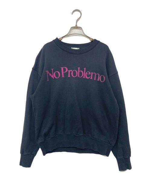 ARIES（アリーズ）ARIES (アリーズ) プリントスウェット ブラック サイズ:Mの古着・服飾アイテム