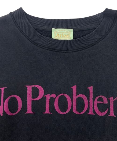 ARIES（アリーズ）ARIES (アリーズ) プリントスウェット ブラック サイズ:Mの古着・服飾アイテム