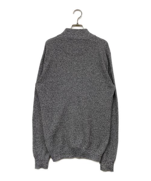 BLACK LABEL CRESTBRIDGE（ブラックレーベル クレストブリッジ）BLACK LABEL CRESTBRIDGE (ブラックレーベル クレストブリッジ) スタンドネックニット グレー サイズ:Mの古着・服飾アイテム