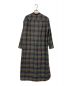 AURALEE (オーラリー) SUPER LIGHT WOOL CHECK ONE-PIECE ブラウン×グリーン サイズ:1：14000円
