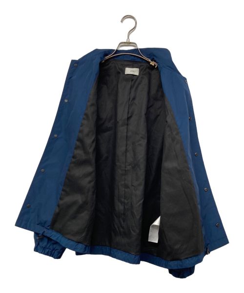 ATON（エイトン）ATON (エイトン) NATURAL DYE NYLON COACH JACKET ブルー サイズ:02の古着・服飾アイテム
