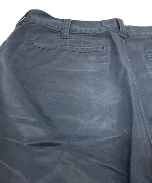 GOD SELECTION XXX（ゴッドセレクショントリプルエックス）GOD SELECTION XXX (ゴッドセレクショントリプルエックス) チノパン ブラック サイズ:Lの古着・服飾アイテム